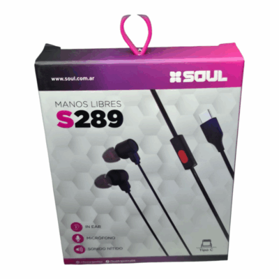 Auriculares Soul Manos Libres S289 Tipo C