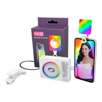 Luz Led Continua Magnética Rgb Fotografía Cámara Celular