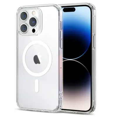Funda Transparente Magsafe Para IPhone 14ProMax