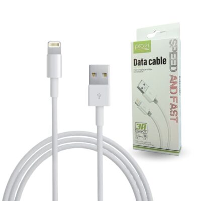 Cable Usb A Lightning 3A Carga rápido Pro21