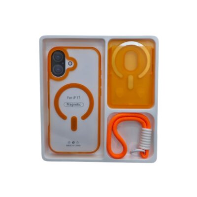 Funda iPhone 17 Con Correa/Tarjetero Magnético