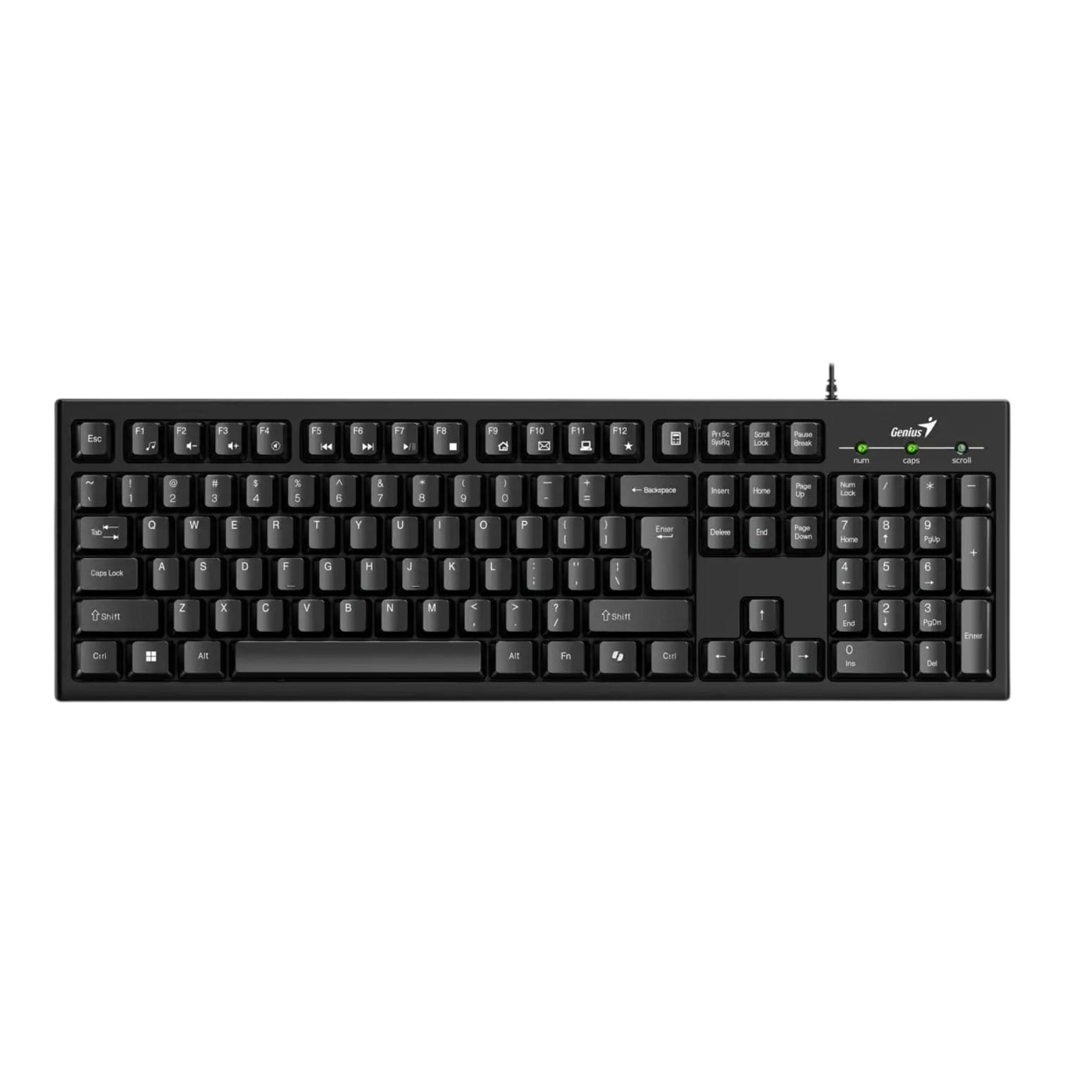 Teclado Clásico Con Cable Smart KB-100 Genius