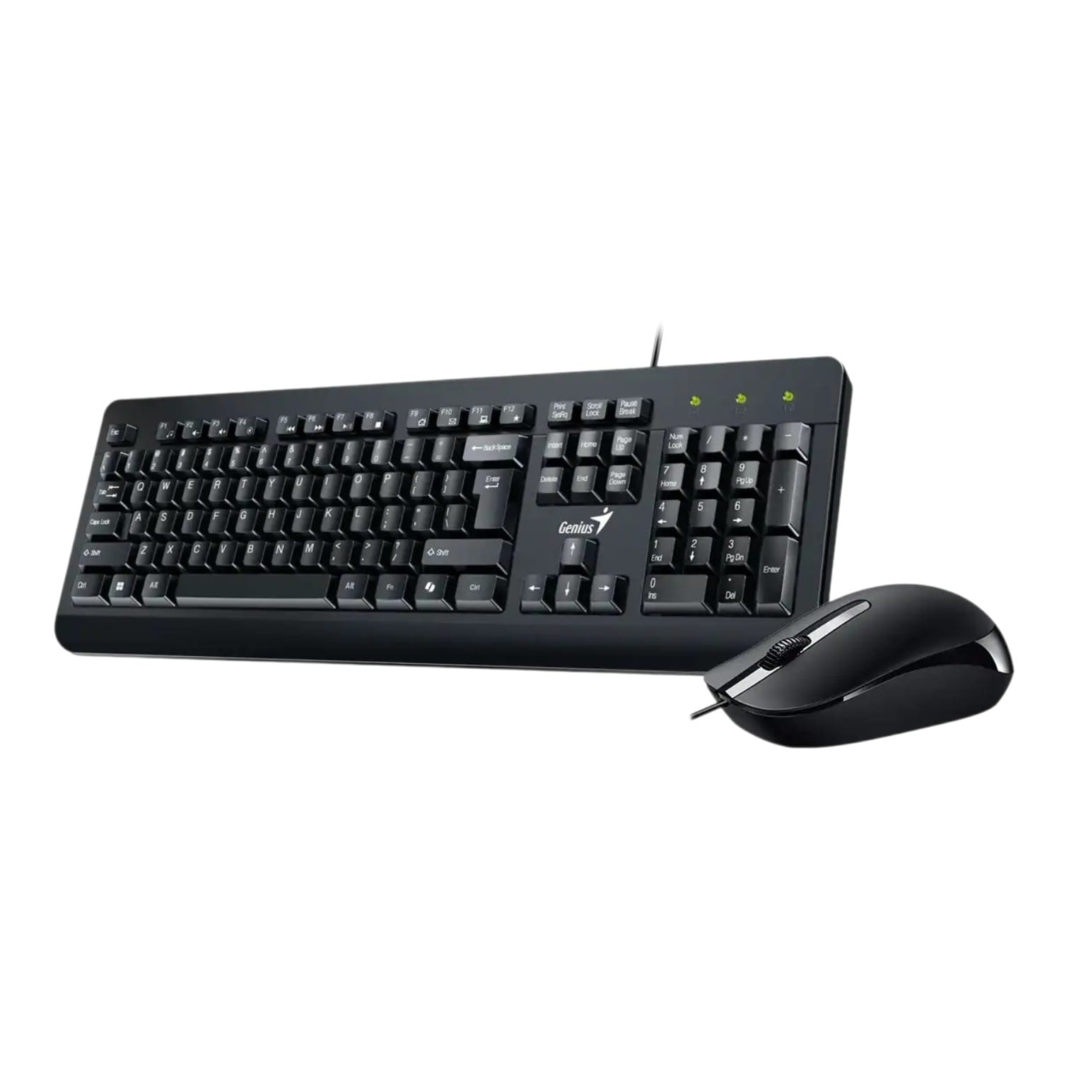 Teclado Kit Clasico Papa Escritorio KM-160 Genius - Imagen 2