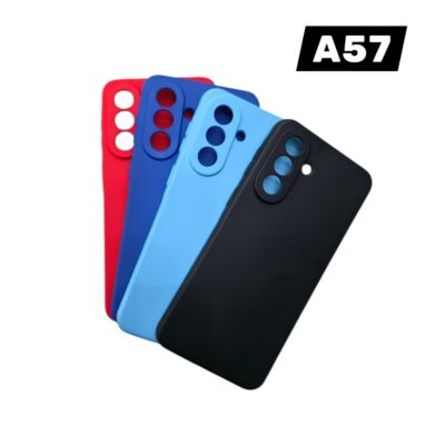 FUNDA SILICONA PARA SAMSUNG A57 VARIOS COLORES