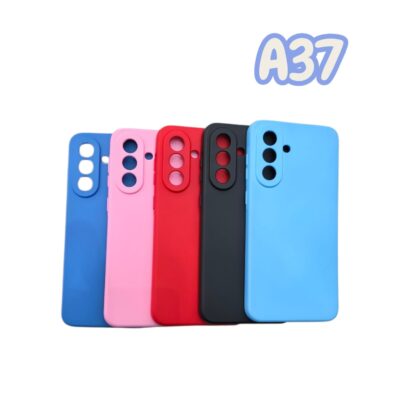 FUNDA SILICONA PARA SAMSUNG A37 VARIOS COLORES
