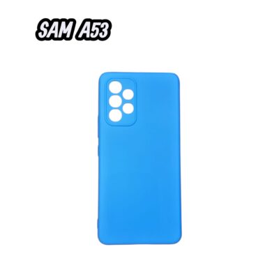 FUNDA SILICONA PARA SAMSUNG A53 VARIOS COLORES