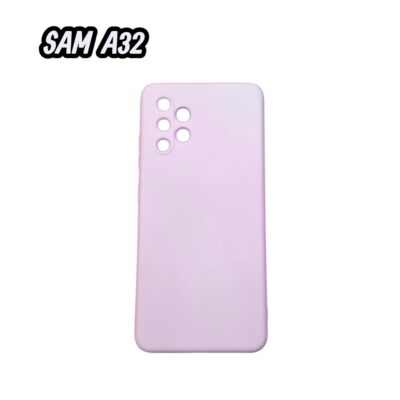 FUNDA SILICONA PARA SAMSUNG A32 VARIOS COLORES