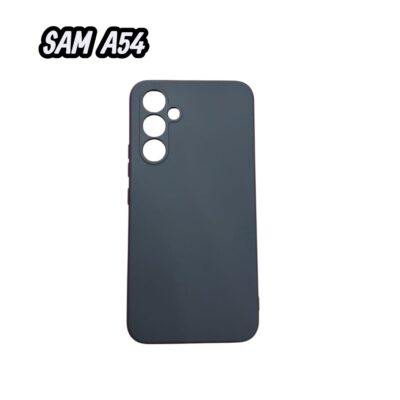 FUNDA SILICONA PARA SAMSUNG A54 VARIOS COLORES
