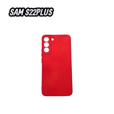 FUNDA SILICONA PARA SAMSUNG S22PLUS VARIOS COLORES