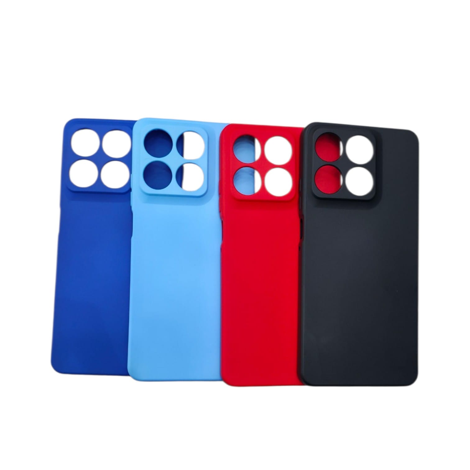 Funda Silicona Case Con Felpa Antigolpe Para Moto EDGE70 Varios Colores