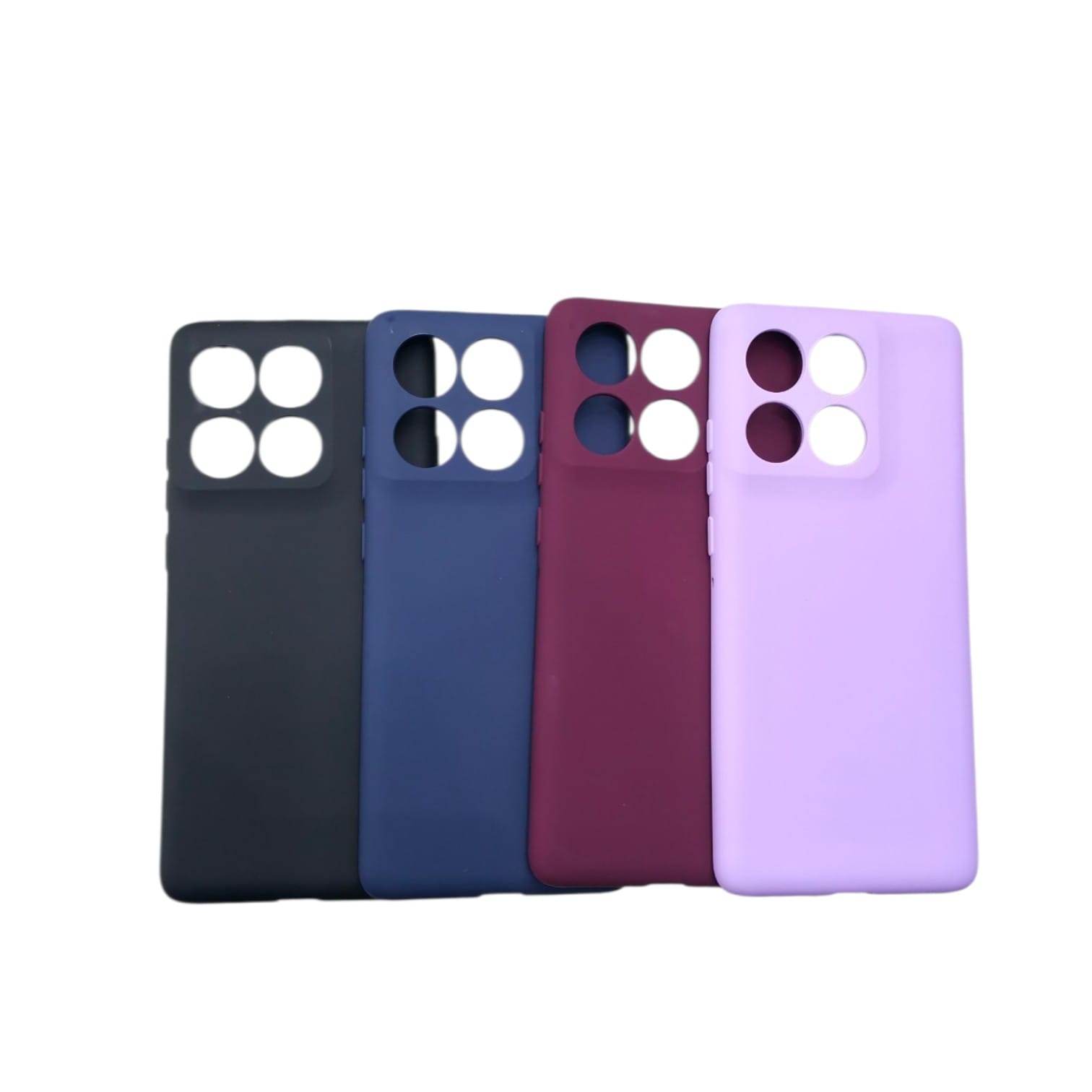 Funda Silicona Case Con Felpa Antigolpe Para Moto EDGE60Pro Varios Colores