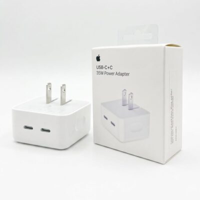 Cargador 35w Doble USB C Para IPhone Sin Cable