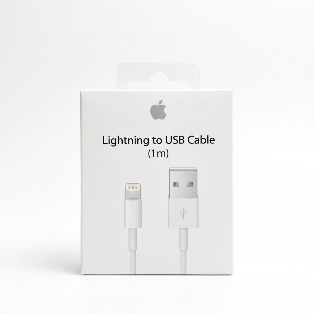 Cable Para IPhone USB A Lightning (1m