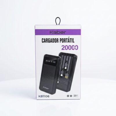 Cargador Portátil 20000mAH Kaber