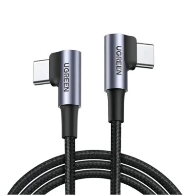 Cable Ugreen USB-c A USB-c Angulado 90° US323 70529 60W