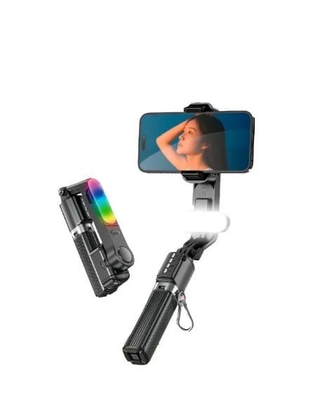 Estabilizador Multifuncional Con Luz Rgb De 1.02 Mt Wep-q35