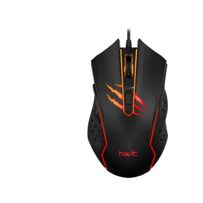 Mouse Gamer Gaming Havit Hv-ms1027 2400dpi 6 Botones Negro